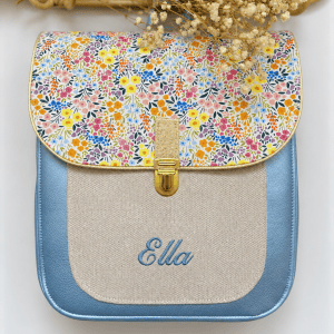 Sac à dos personnalisé : Capucine – Fleurs champêtre