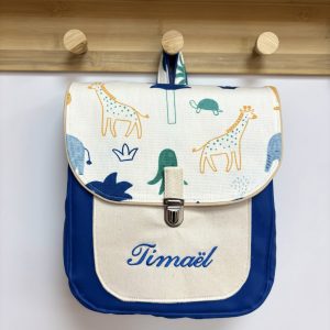 Sac à dos personnalisé :  Léon – Pieuvre