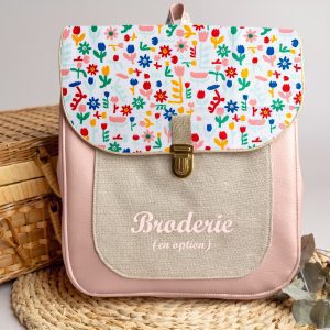 Sac à dos personnalisé : Georgette – Tulipe