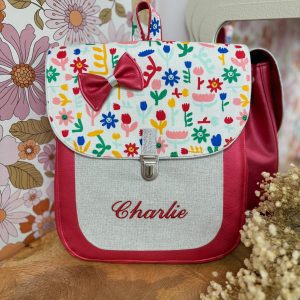 Sac à dos personnalisé : Rosalie – Tulipe