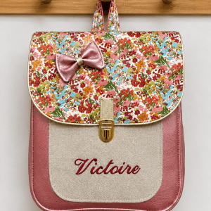 Sac à dos : Georgette – Bouquet floral