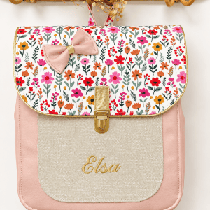 Sac à dos personnalisé : Georgette - Liberty rose