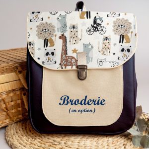 Sac à dos personnalisé : Gaston - Animaux fun