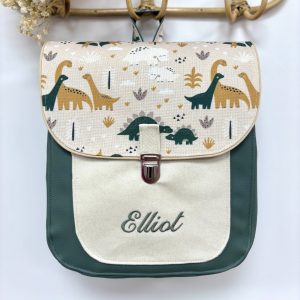 Sac à dos personnalisé : George – Dinosaure