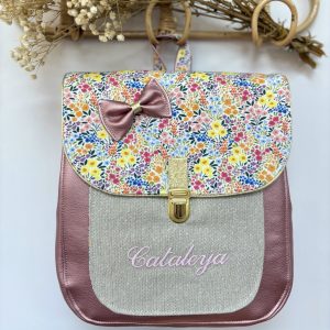 Sac à dos personnalisé : Marguerite – Fleurs champêtre