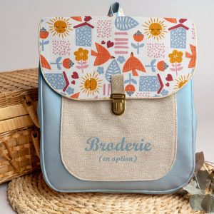 Sac à dos personnalisé : Capucine – Soleil
