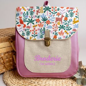 Sac à dos personnalisé : Violette – Licorne