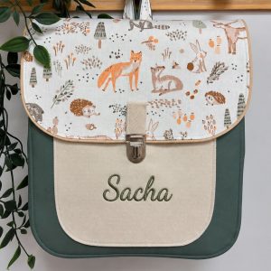 Sac à dos personnalisé : George - animaux forêt